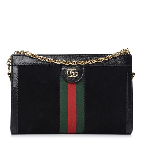 gucci ophidia black suede|gucci ophidia small shoulder bag.